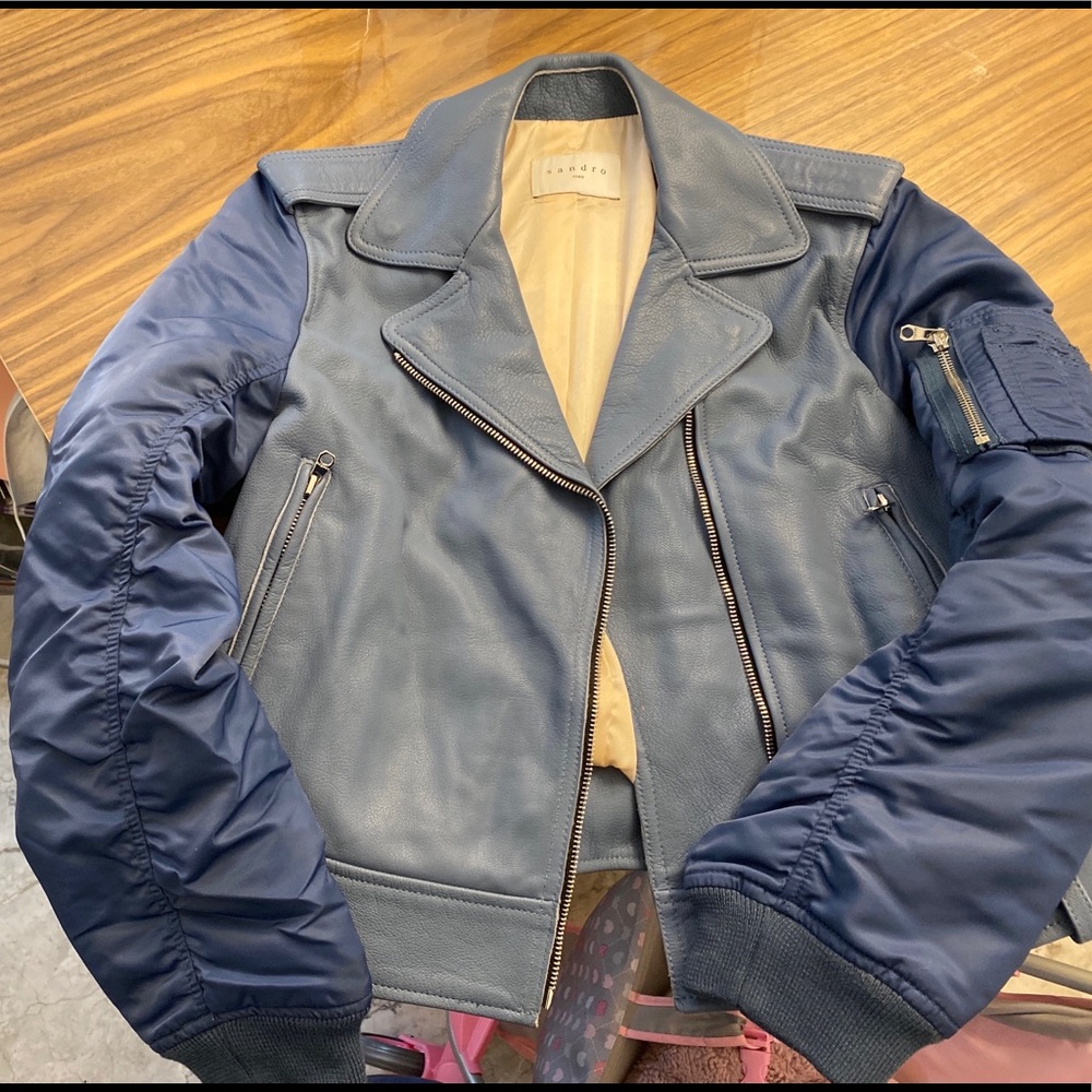 Sandro Leather Jacket - image 6